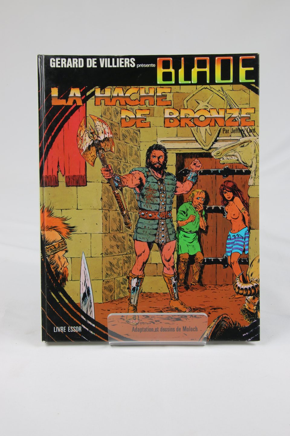 Bande dessinée La Hache de Bronze par Gérard de Villiers - photo 1