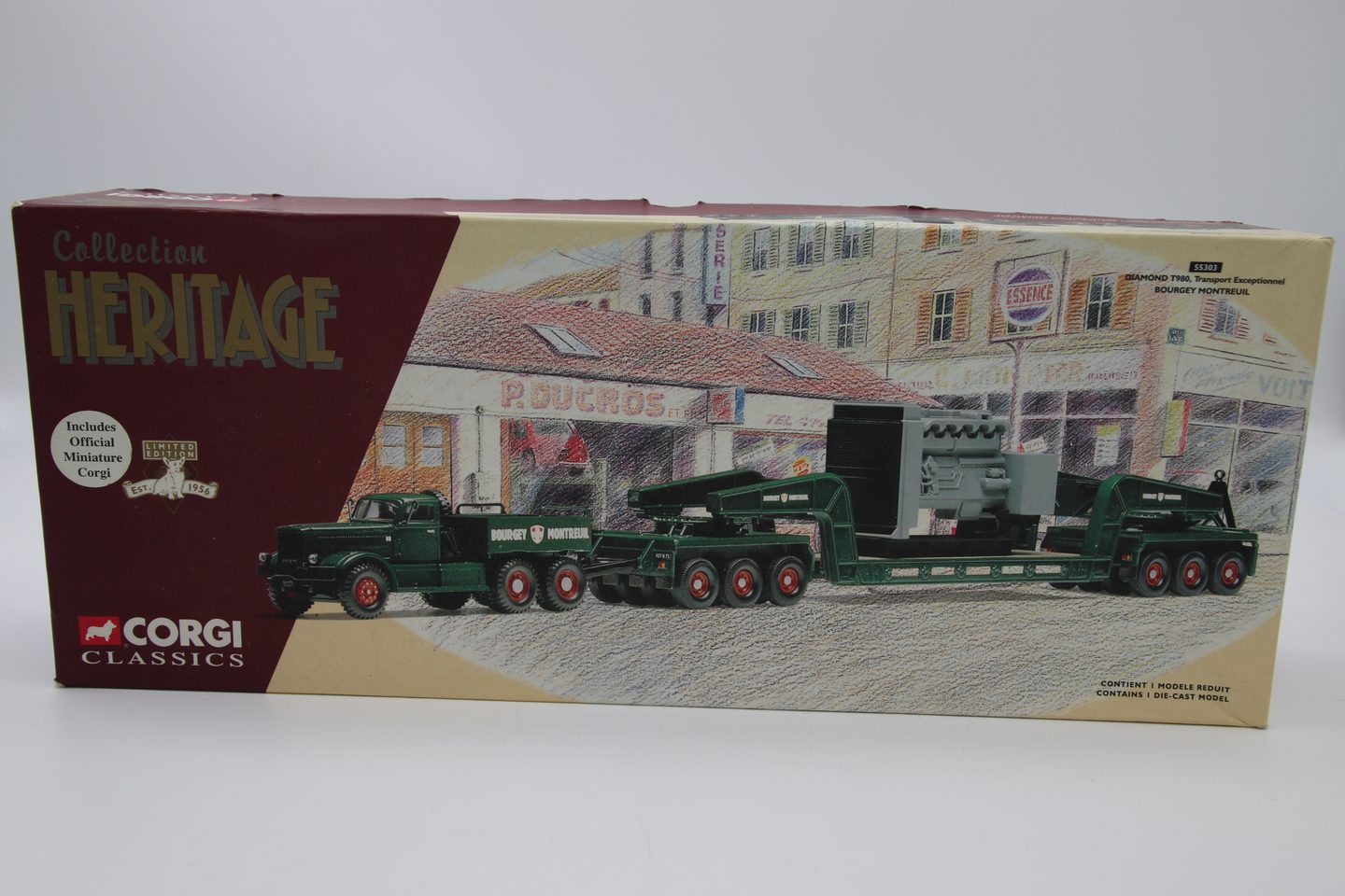 Modèle réduit camion transport exceptionnel Diamond T980 - photo 1