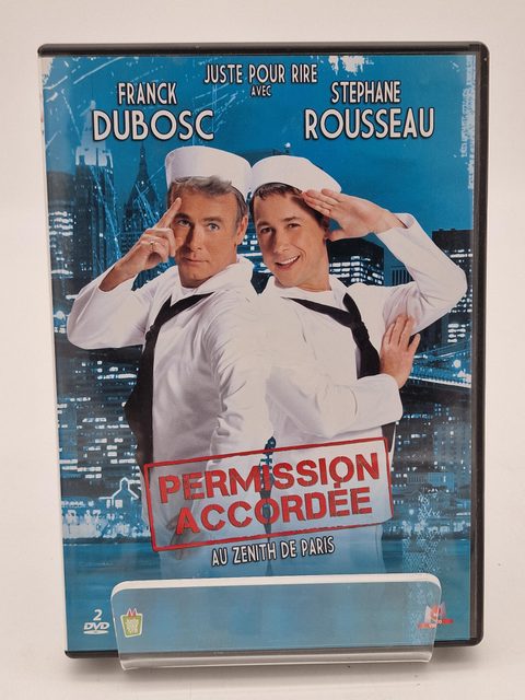 DVD Permission Accordée Franck Dubosc & Stéphane Rousseau - photo 1