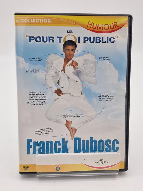 DVD Franck Dubosc "Pour Toi Public" humoristique - photo 1