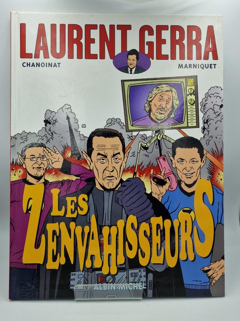 Les Zenvahisseurs, Laurent Gerra - BD humour - photo 1
