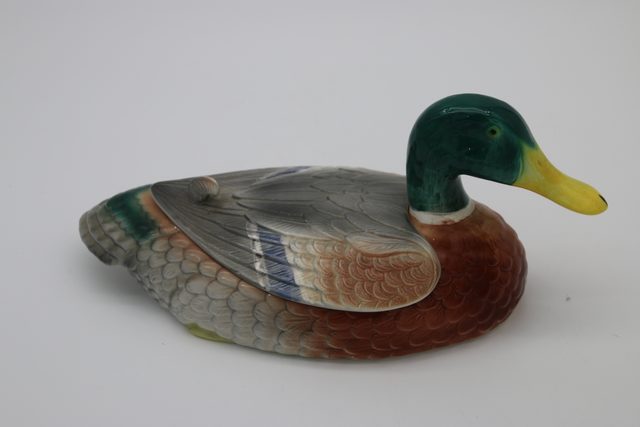Boîte canard en céramique décorative - photo 1