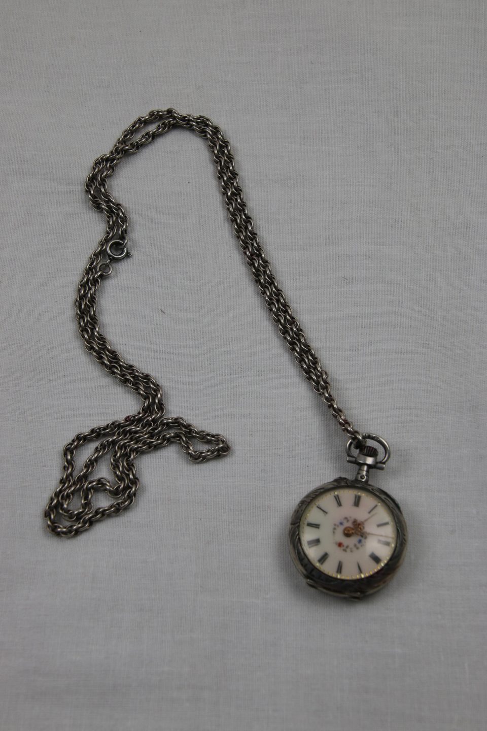 Montre de poche à chaîne ancienne - photo 1