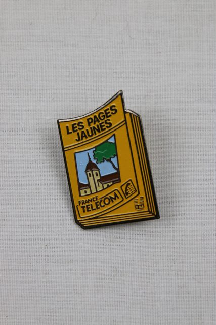 Pin's publicitaire Pages Jaunes France Telecom - photo 1