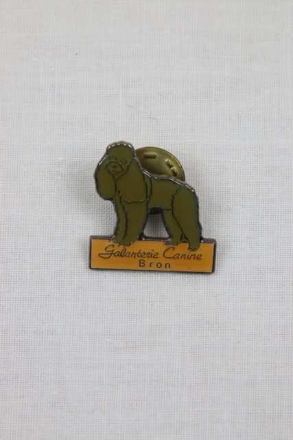 Pin's émaillé Caniche Galanterie Canine Bron - photo 1