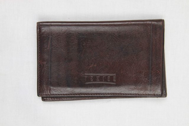 Portefeuille homme cuir TEXIER marron - photo 1