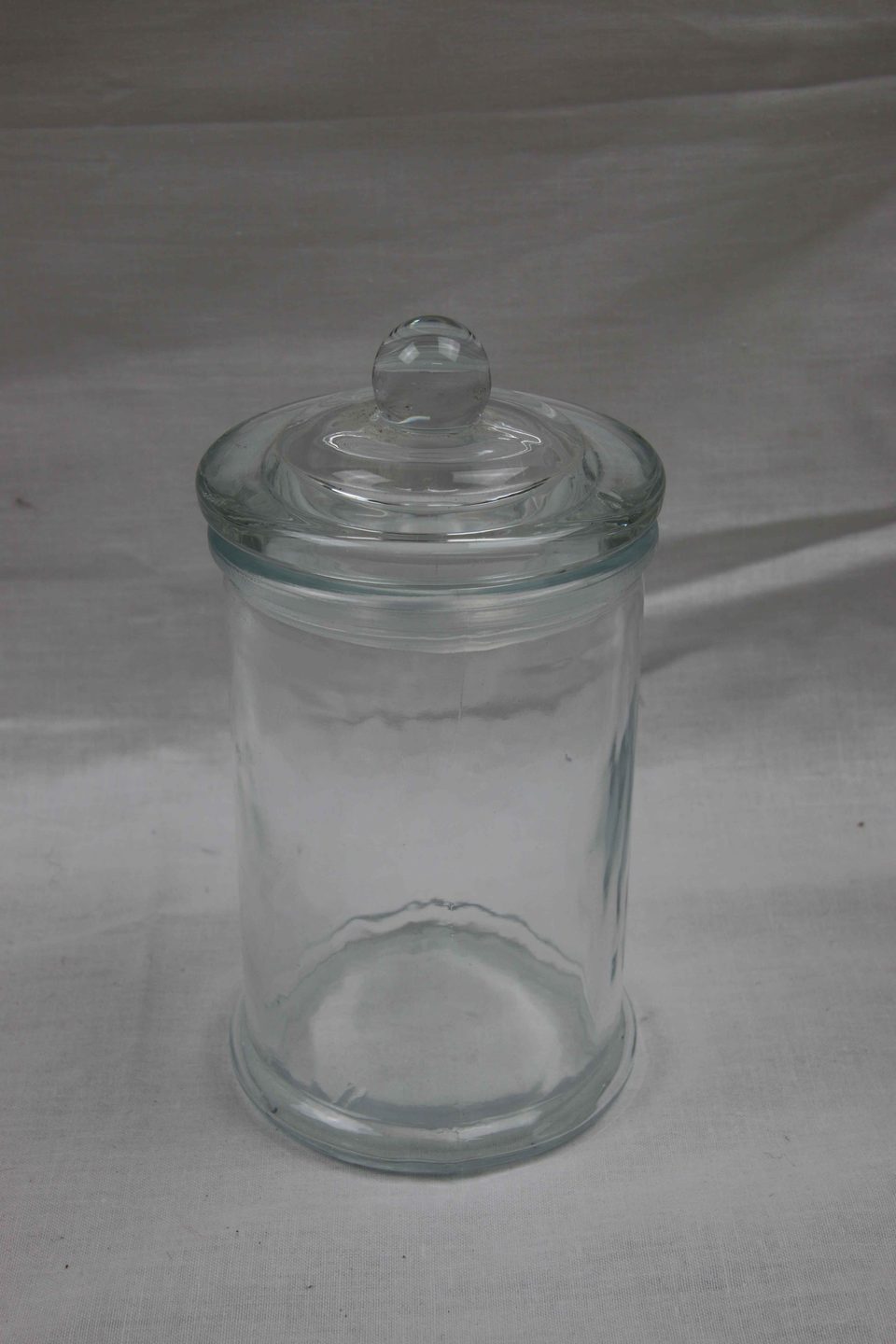 Bocal en verre transparent avec couvercle - photo 1