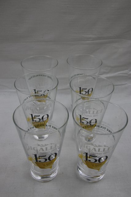 Lot de 6 gobelets Bigallet 150 ans - photo 1