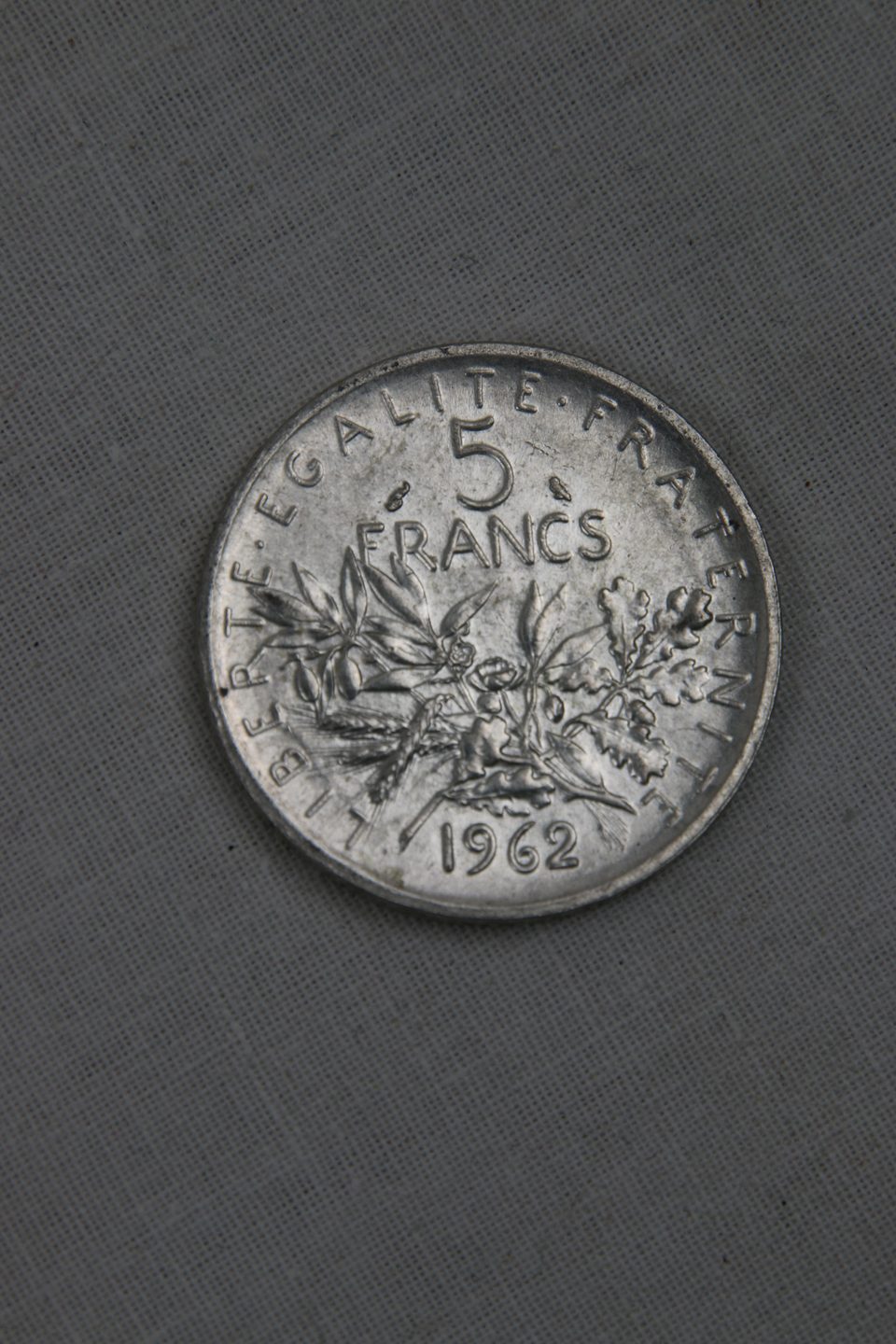 Pièce 5 francs 1962 France - photo 1