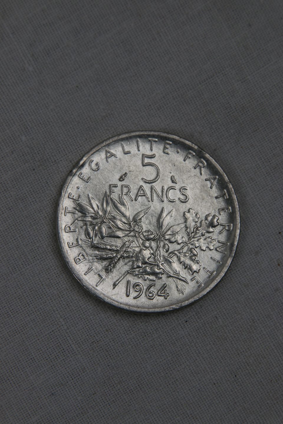 Pièce 5 Francs 1964 République Française - photo 1
