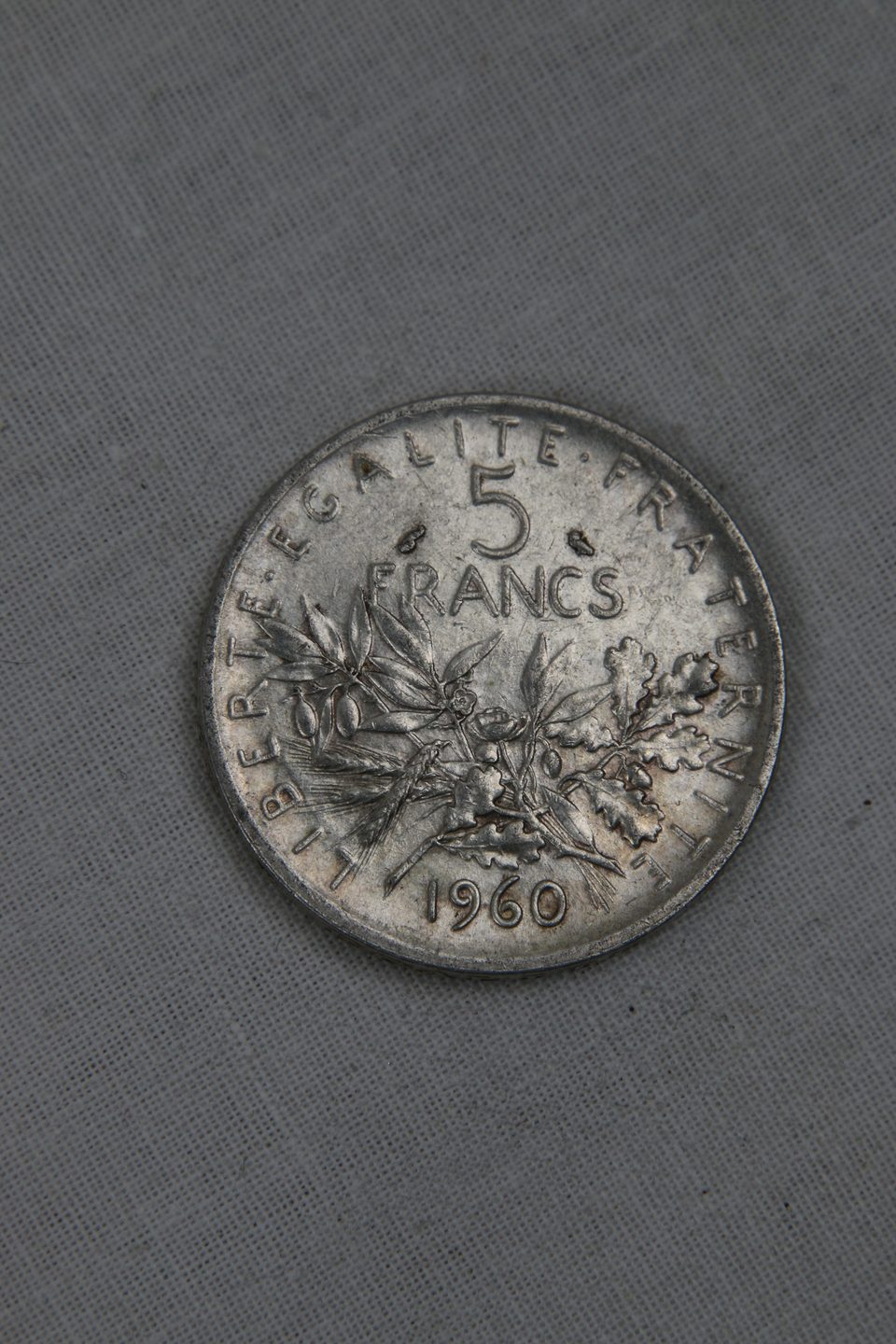 Pièce de 5 francs française 1960 - photo 1