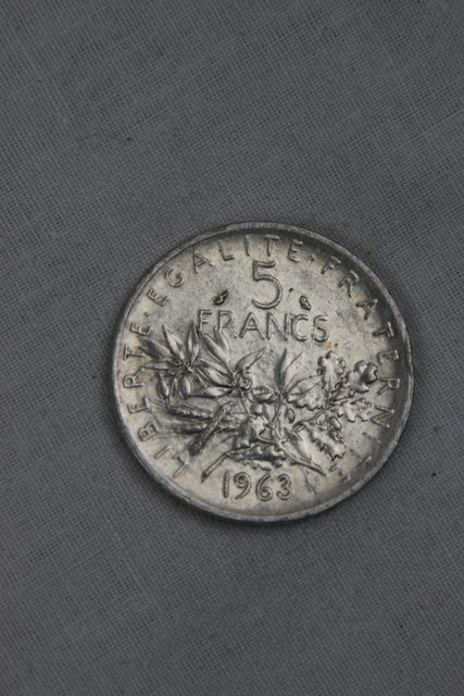 Pièce 5 Francs 1963 France - photo 1