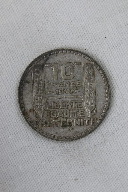 Pièce de monnaie 10 francs 1934 - photo 1