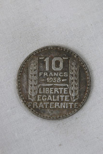 Pièce 10 francs 1938 France - photo 1