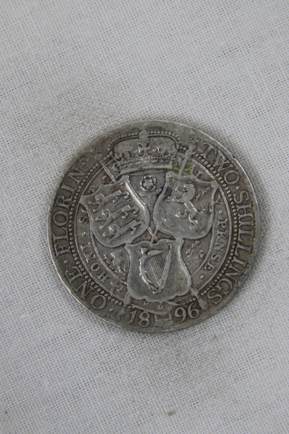 Pièce de monnaie ancienne Two Shillings 1896 - photo 1