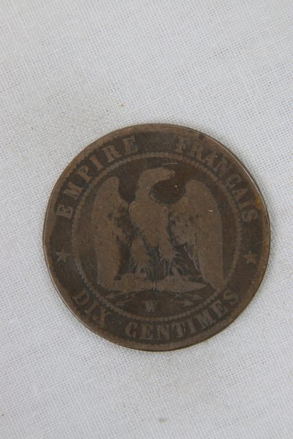 Pièce 10 centimes Napoléon III 1855 - photo 1