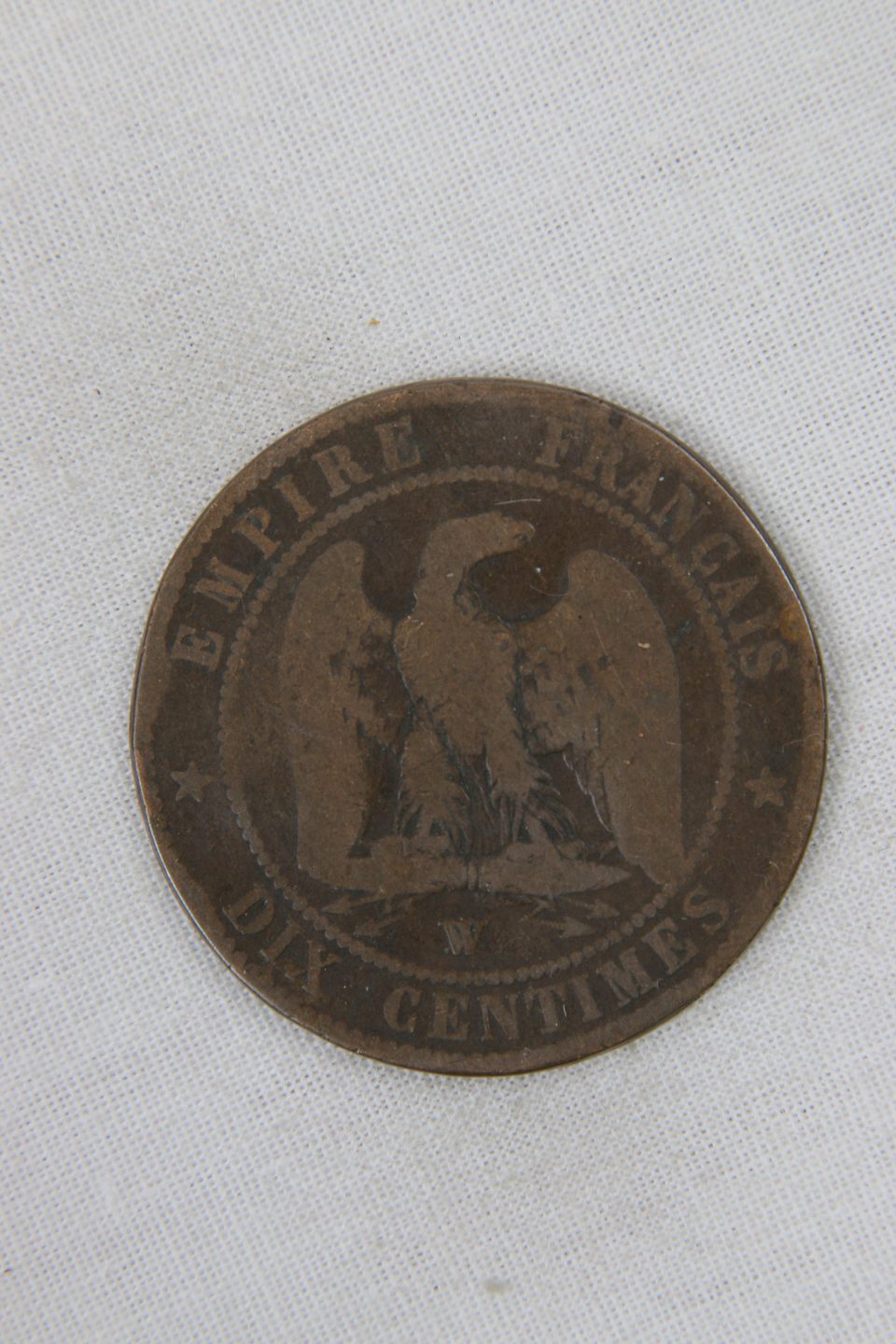 Pièce 10 centimes Napoléon III 1855 - photo 1